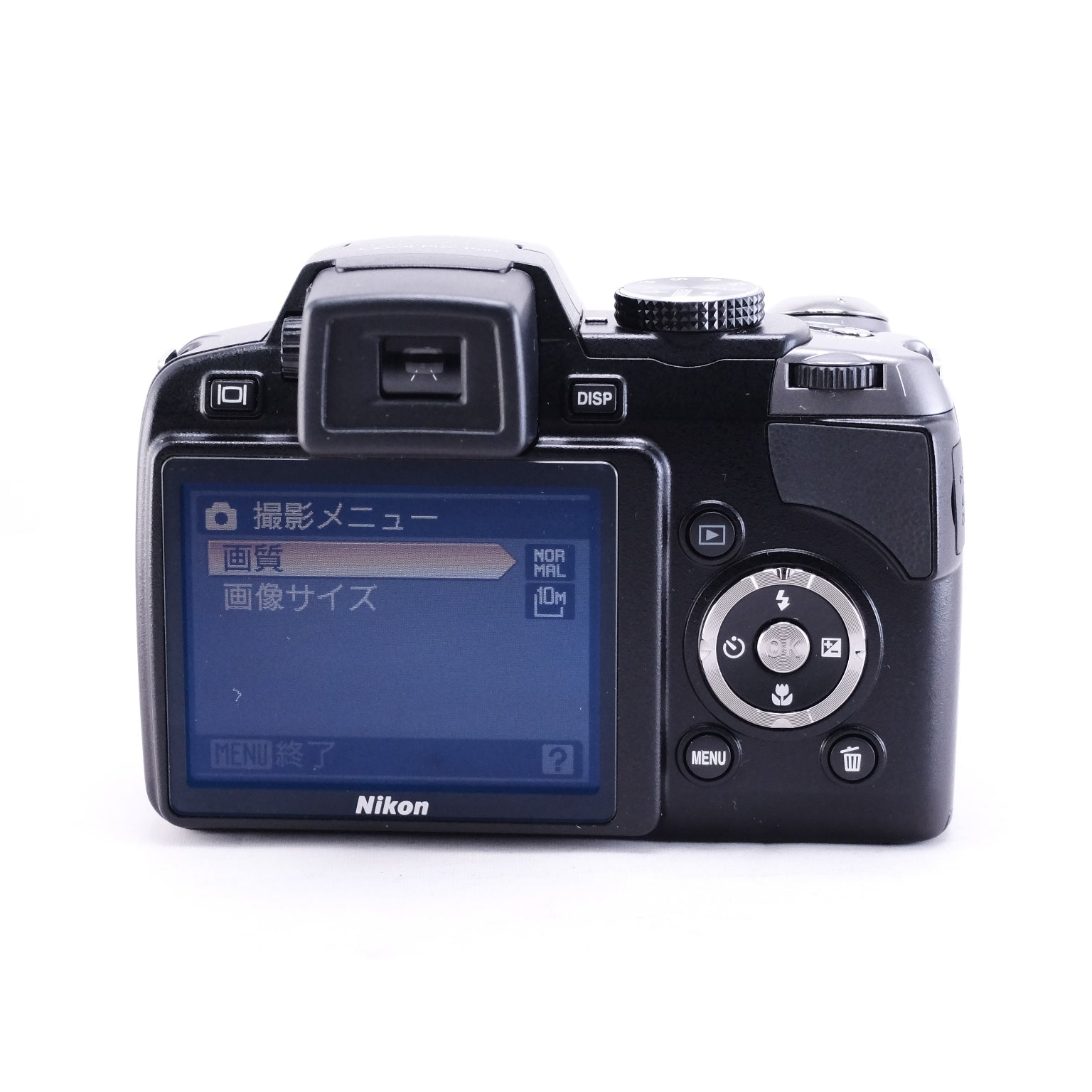 2008　Nikon COOLPIX P80（メモリーカード&バッテリー/充電器付き）