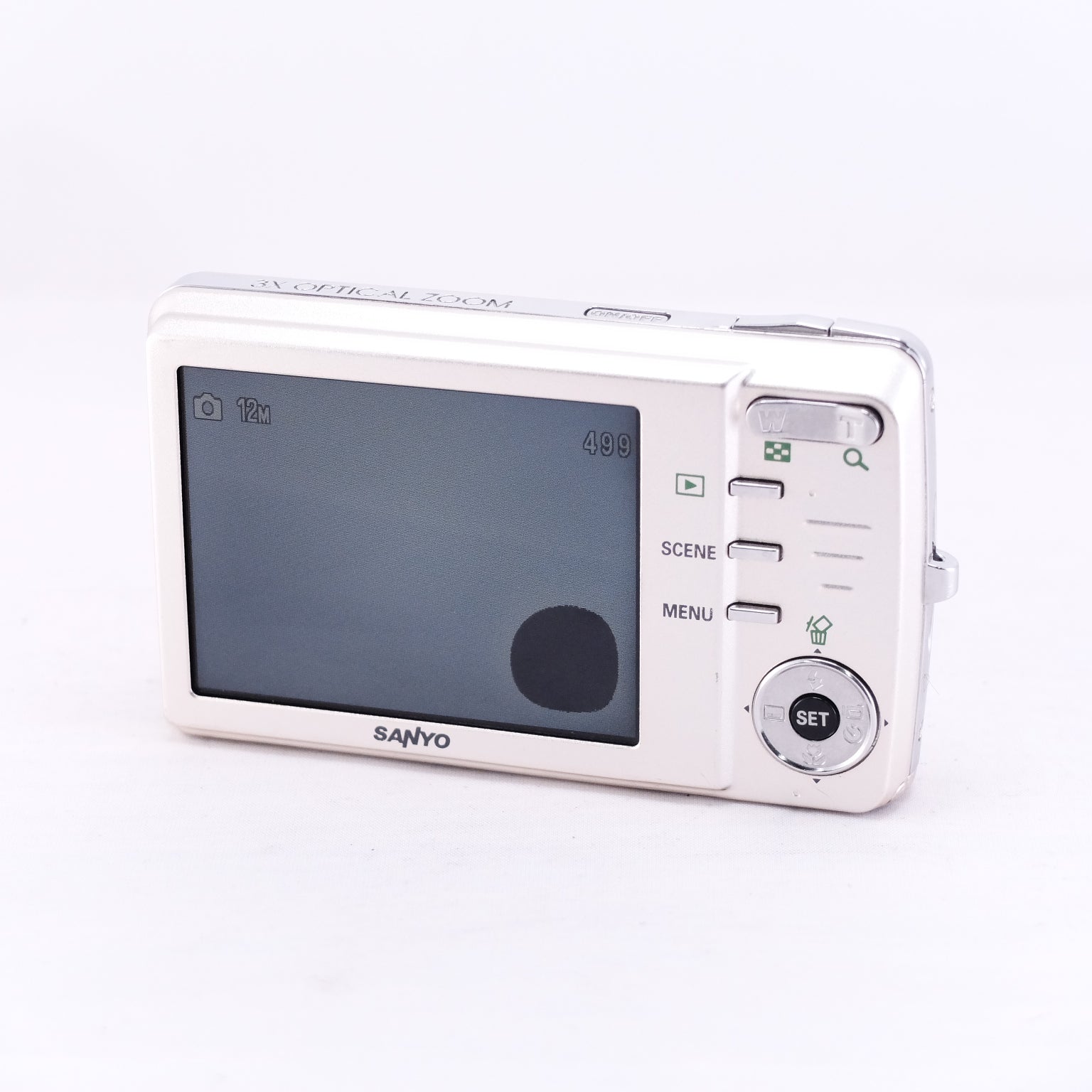 2009　SANYO DSC-X1250（メモリーカード&バッテリー/充電器付き）