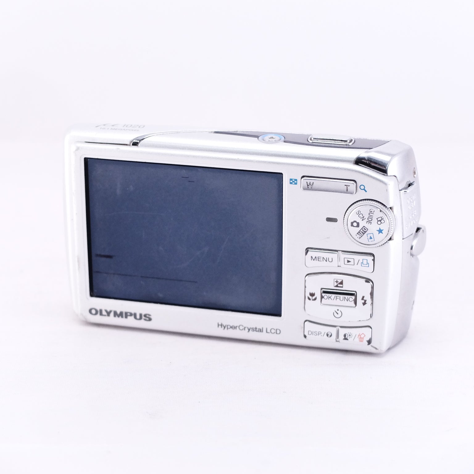2008　OLYMPUS μ 1020（メモリーカード&バッテリー/充電器付き）