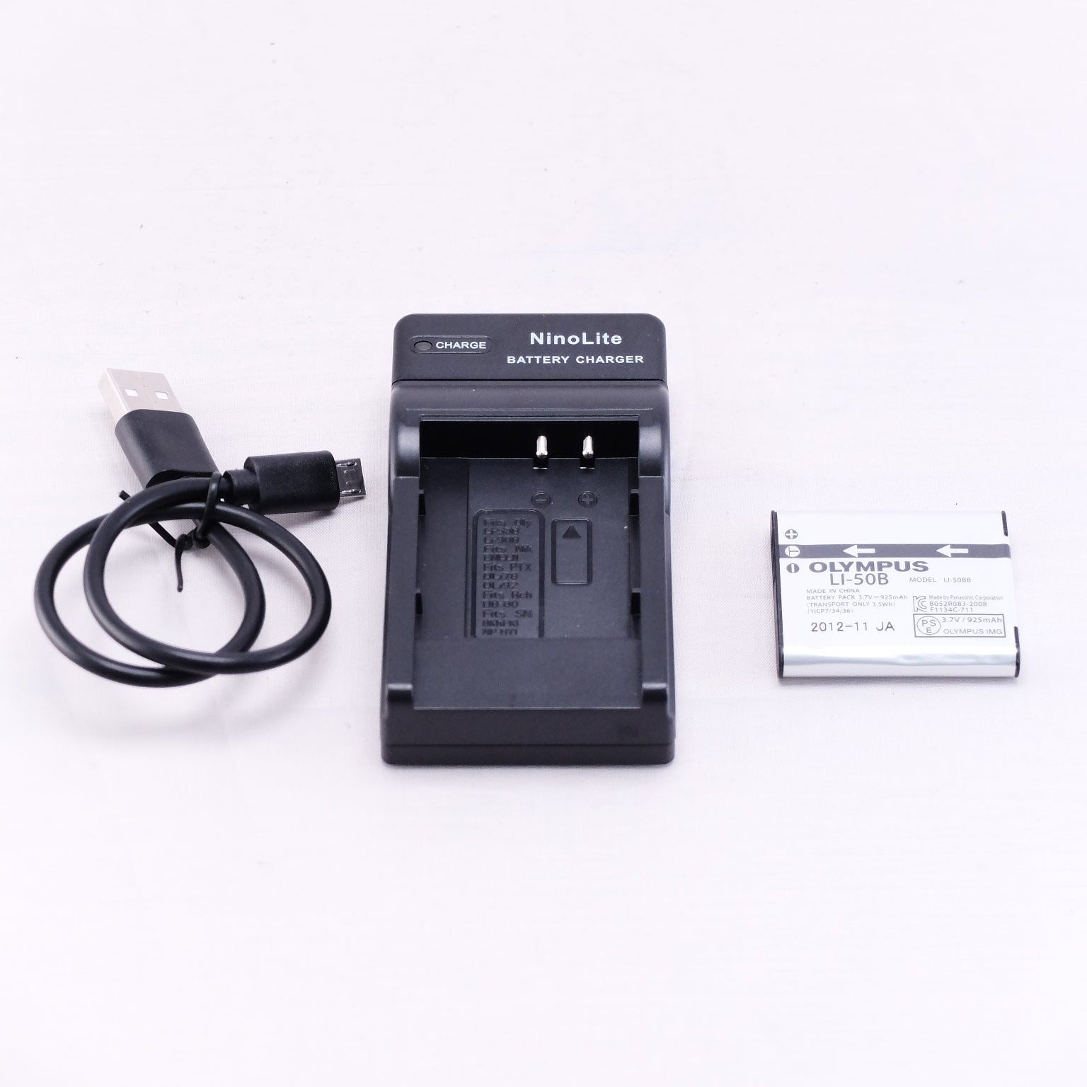 2008　OLYMPUS μ 1020（メモリーカード&バッテリー/充電器付き）