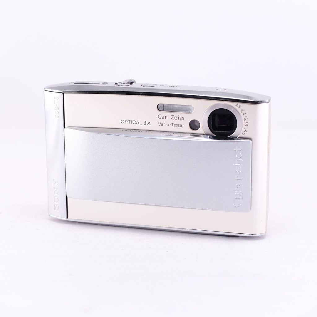 2005　SONY Cyber-Shot DSC-T5（メモリーカード&バッテリー/充電器付き）