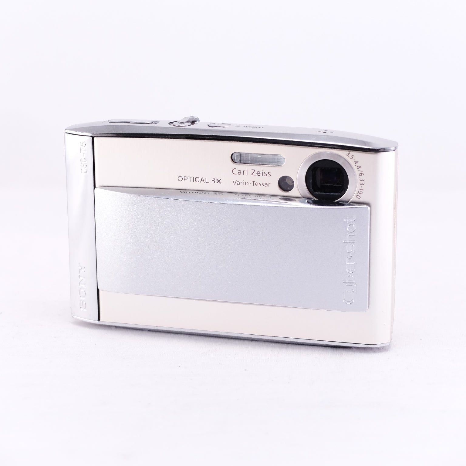 2005　SONY Cyber-Shot DSC-T5（メモリーカード&バッテリー/充電器付き）