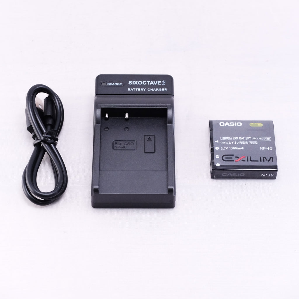 2005　CASIO EXILIM EX-Z500（メモリーカード&バッテリー/充電器付き）