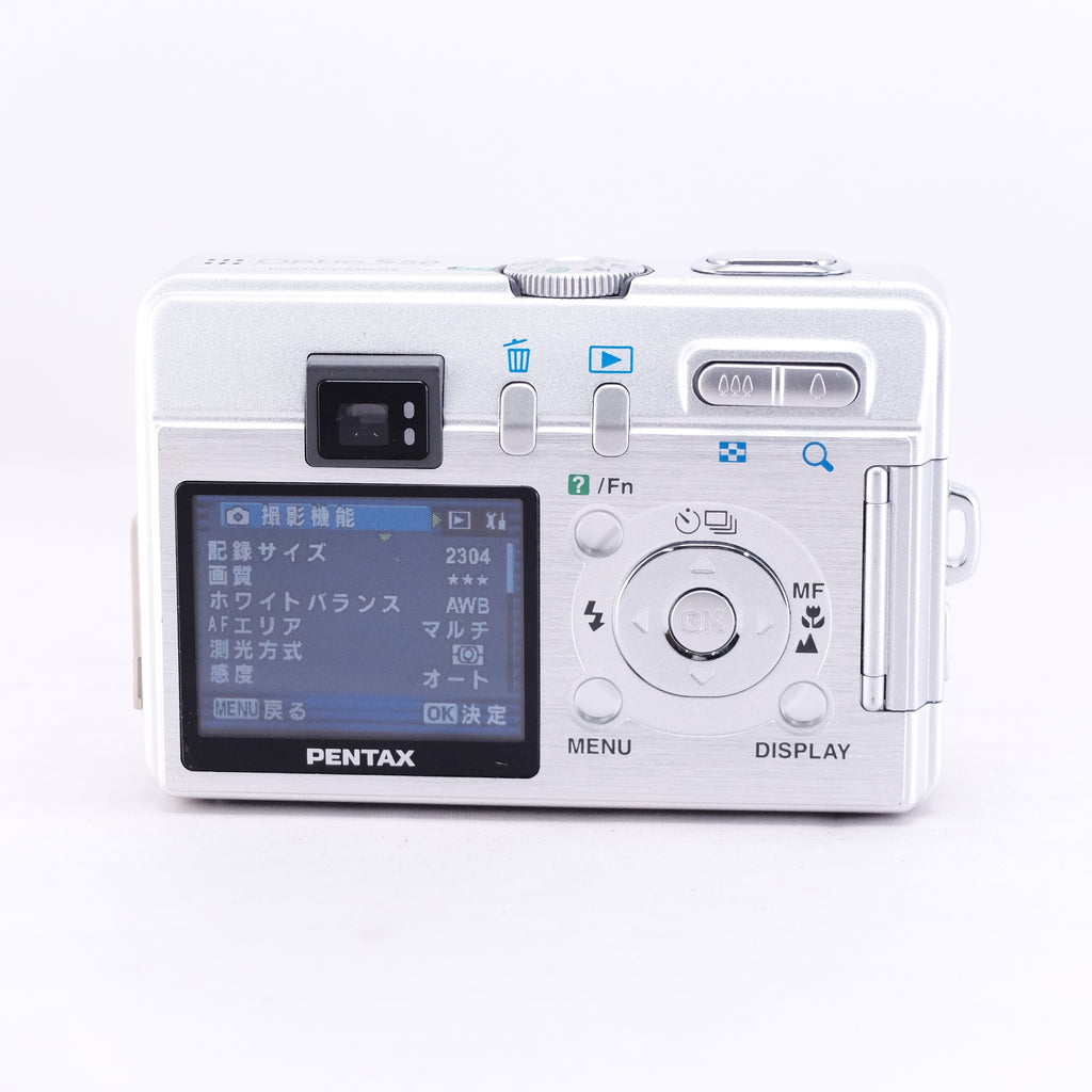 2004　PENTAX Optio S50（メモリーカード&電池付き）