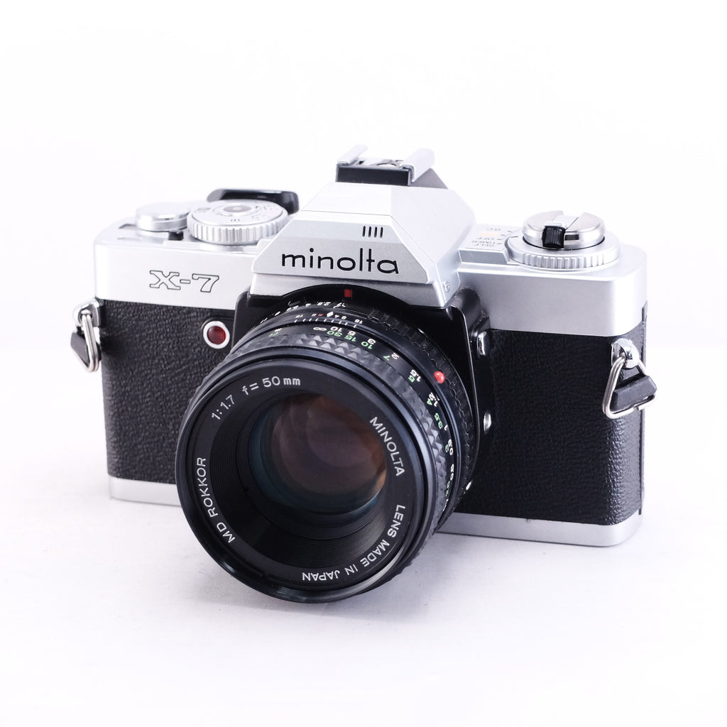 MINOLTA X-7 + MD ROKKOR 50mm F1.7
