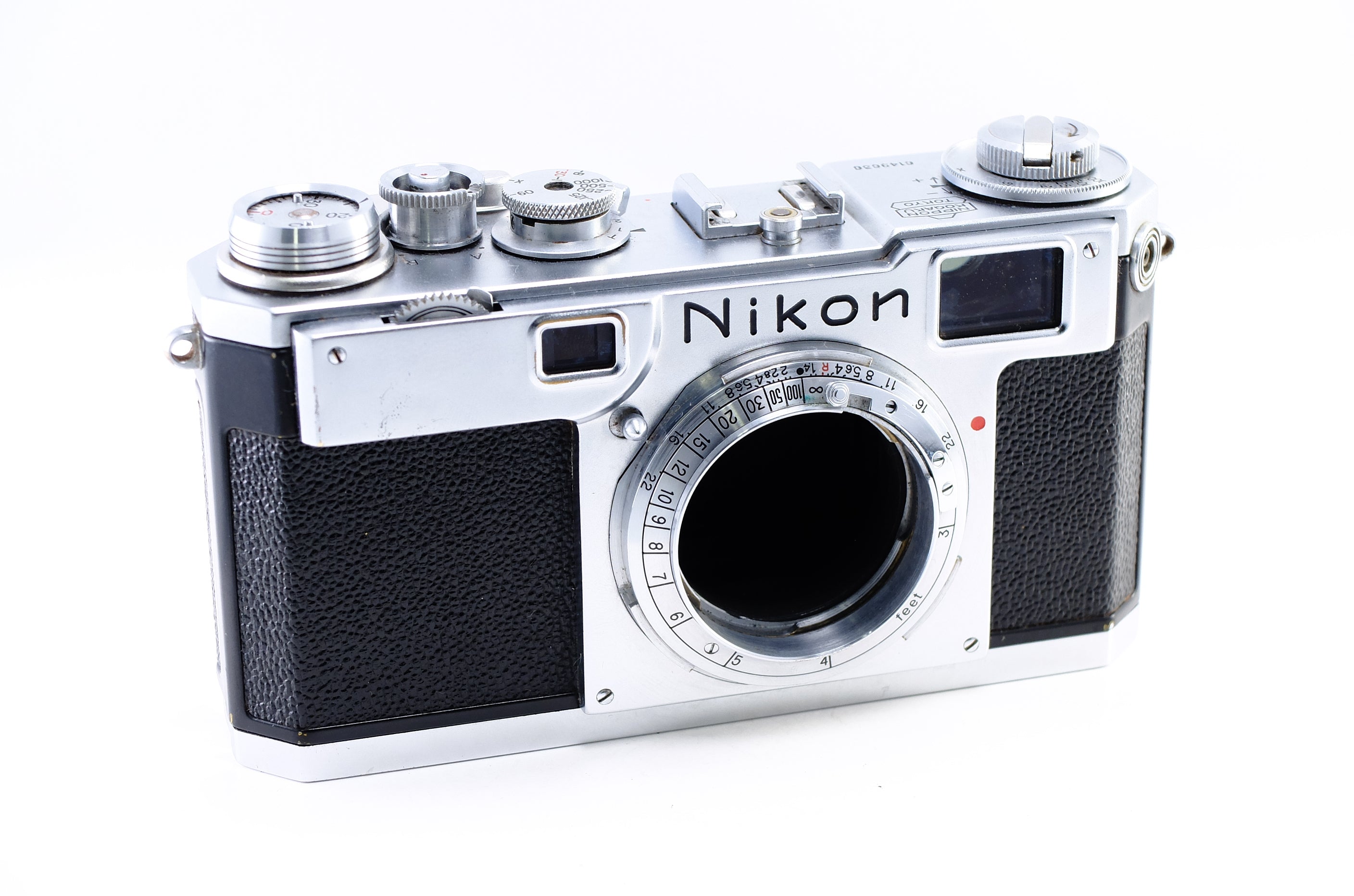 ♡シャッター幕にシミあり【動作品】Nikon S2 前期型