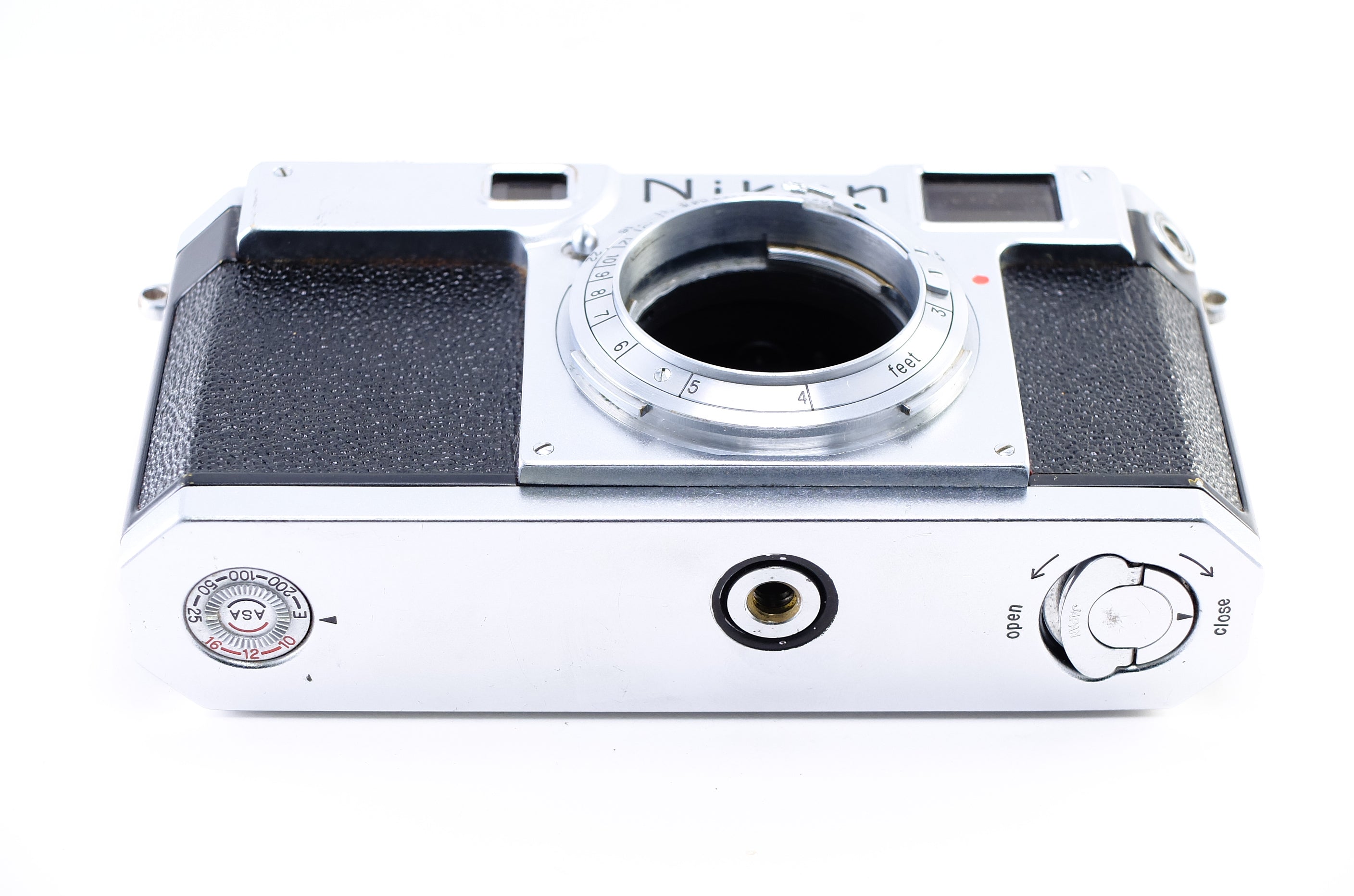 Nikon S2 フィルムカメラ レンジファインダー ボディファインダーはクリアです