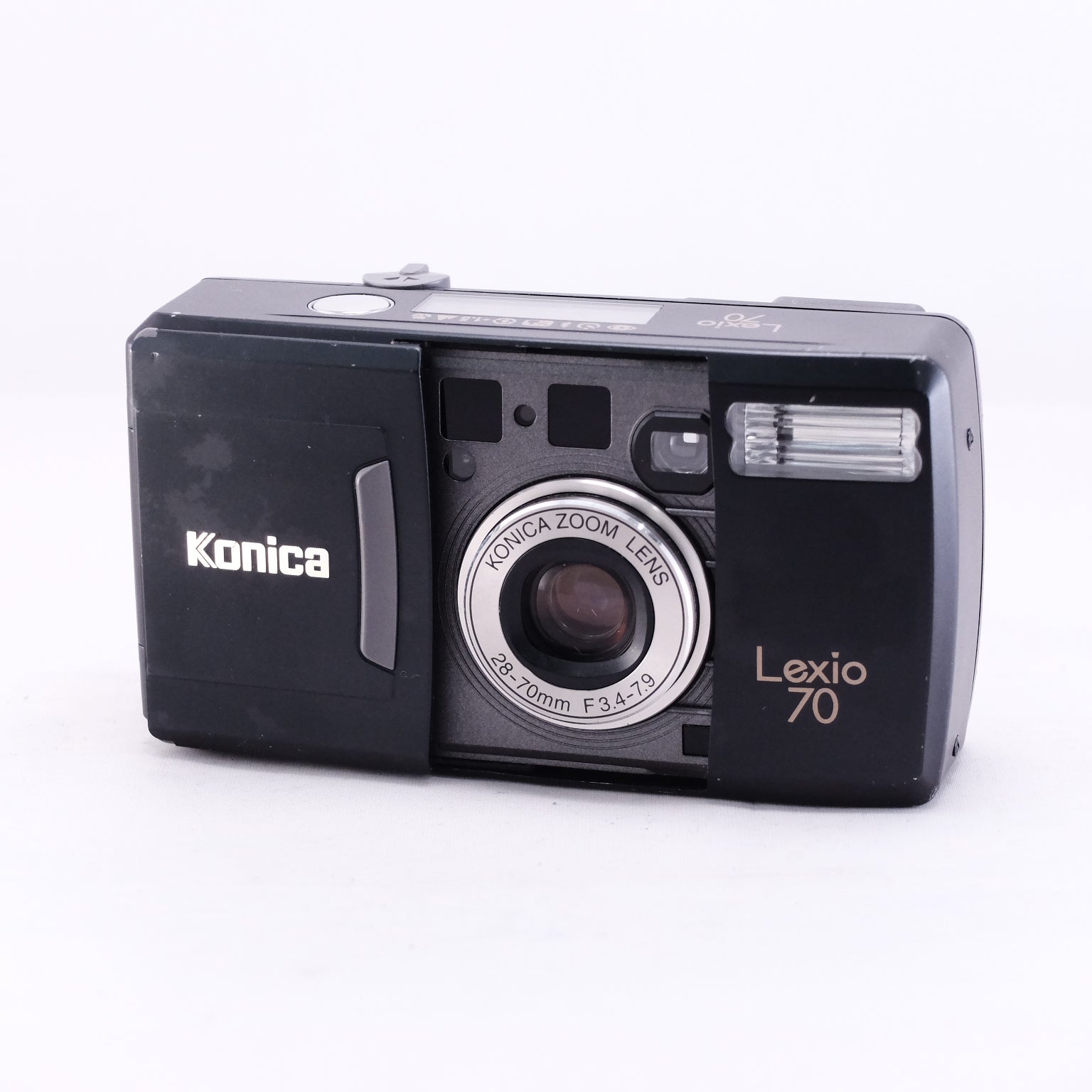 Konica Lexio 70 (Black) (Kodakフィルム＆電池付き)