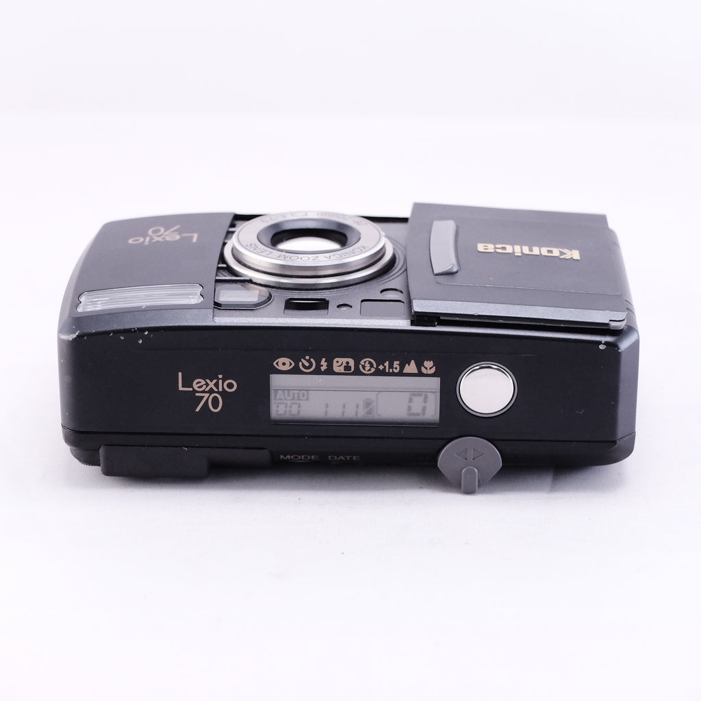 Konica Lexio 70 (Black) (Kodakフィルム＆電池付き)