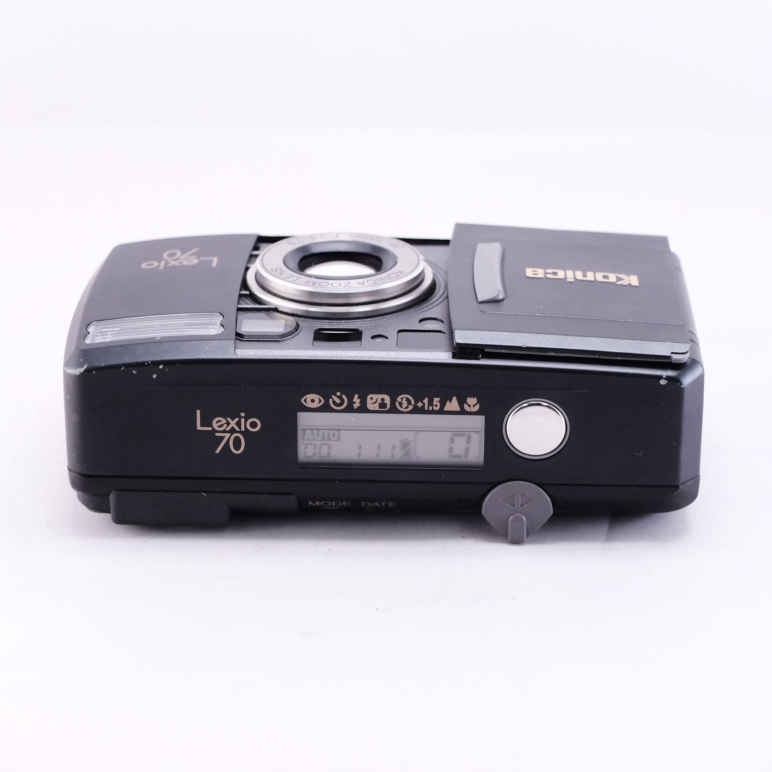 Konica Lexio 70 (Black) (Kodakフィルム＆電池付き)