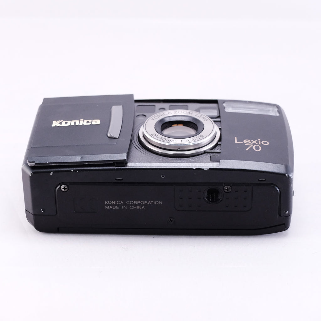 Konica Lexio 70 (Black) (Kodakフィルム＆電池付き)