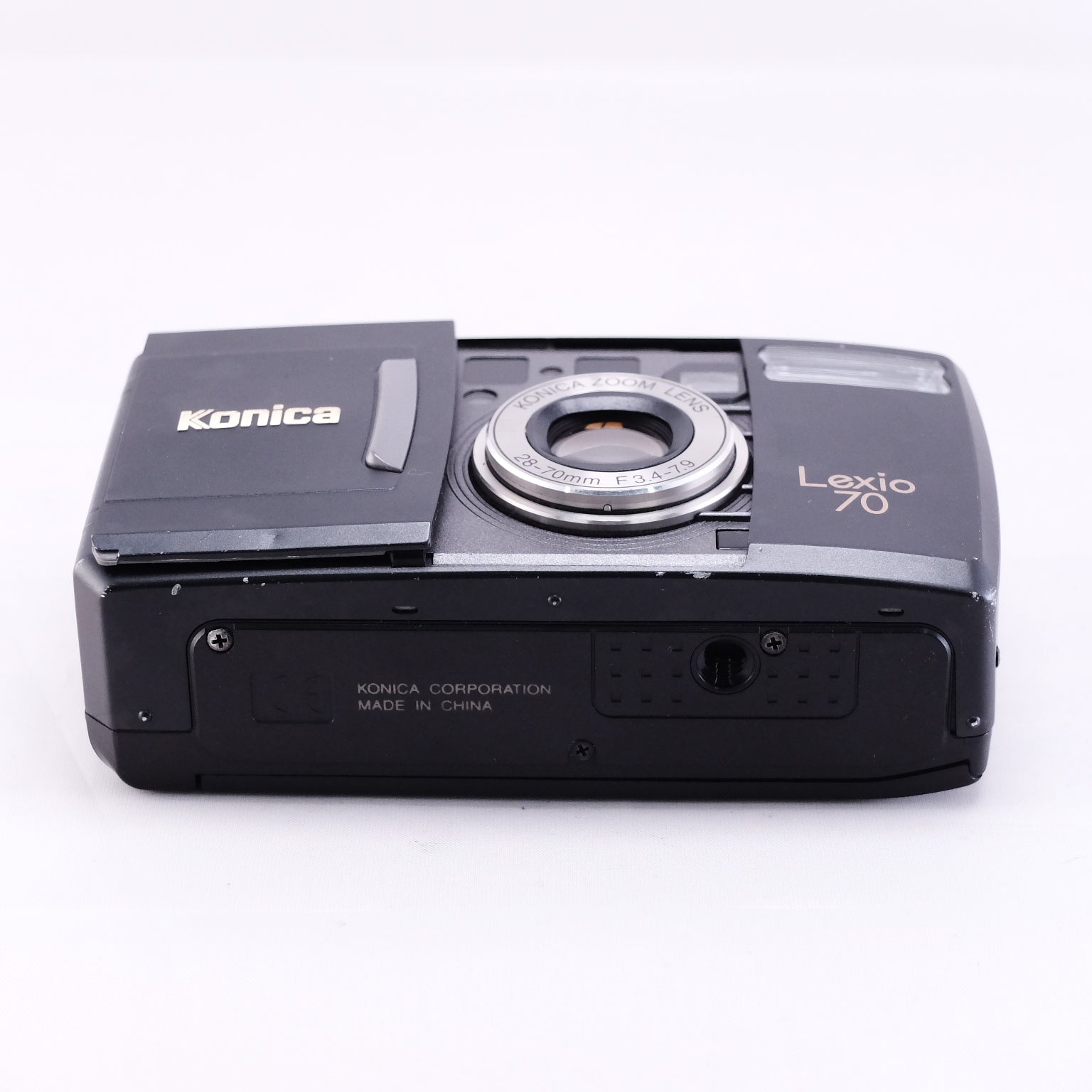 Konica Lexio 70 (Black) (Kodakフィルム＆電池付き)
