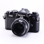 Nikon FE2 (Black) + New NIKKOR Ai改 50mm F2