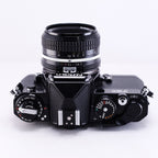Nikon FE2 (Black) + New NIKKOR Ai改 50mm F2
