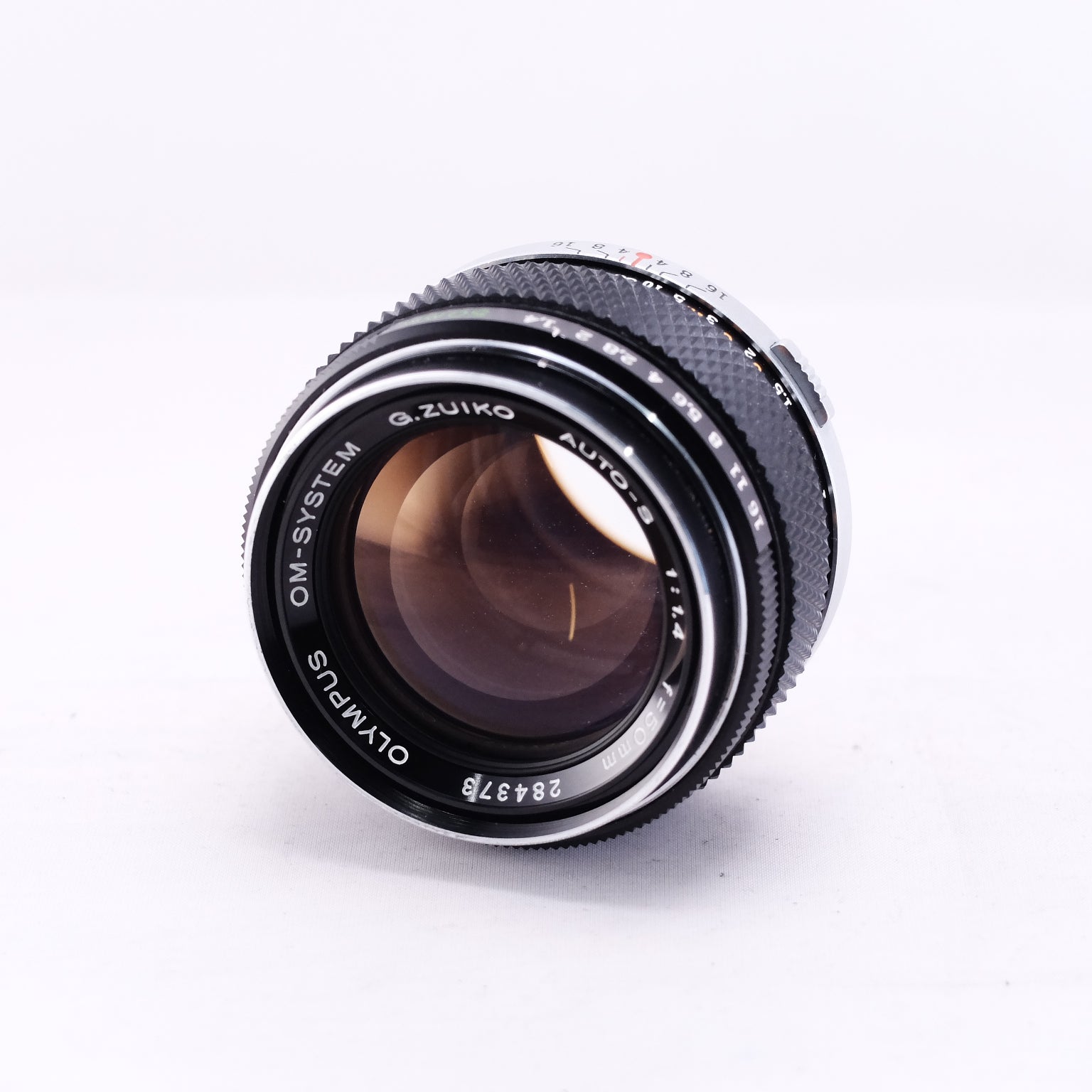 OLYMPUS OM G.ZUIKO AUTO-S 50mm F1.4 銀枠 [OM]