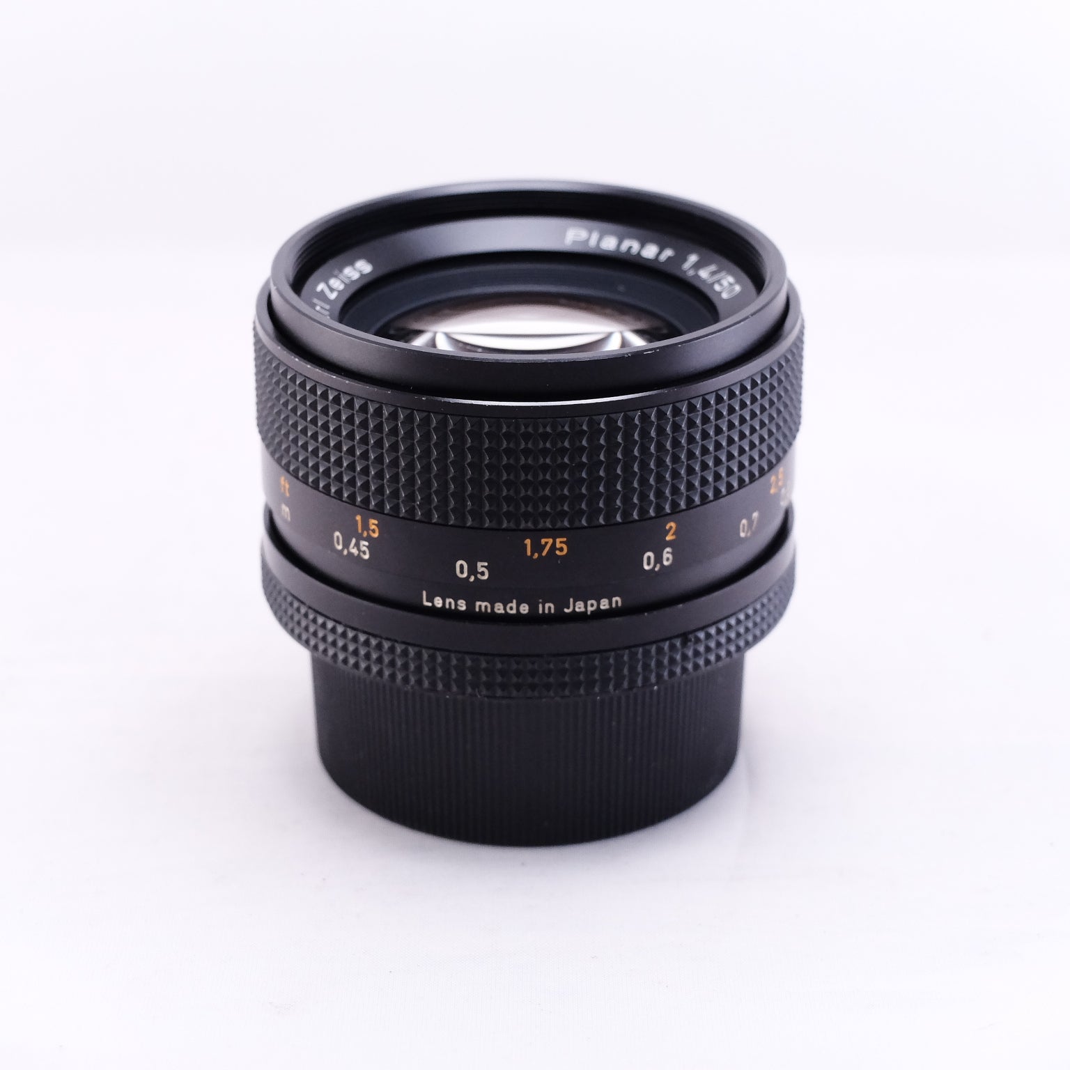Contax Planar 50mm F1.4 T* AEJ 単焦点レンズ 銘玉】CONTAX Planar T＊ 50mm F1.4 MMJ 外観レビュー | 収差Love