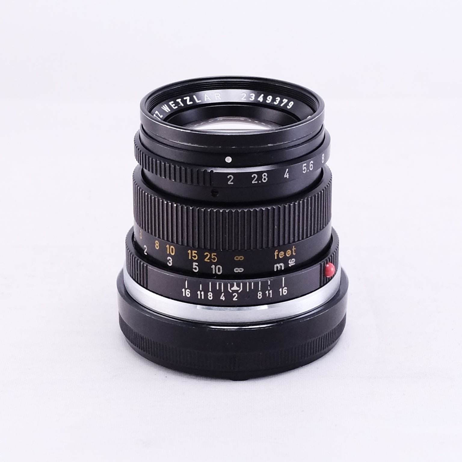 LEICA SUMMICRON 50mm F2 (black) [M]