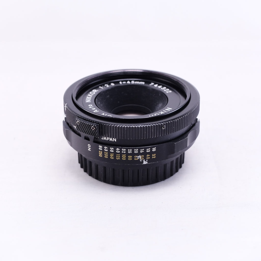 Nikon GN Auto NIKKOR 45mm F2.8 非Ai [F]