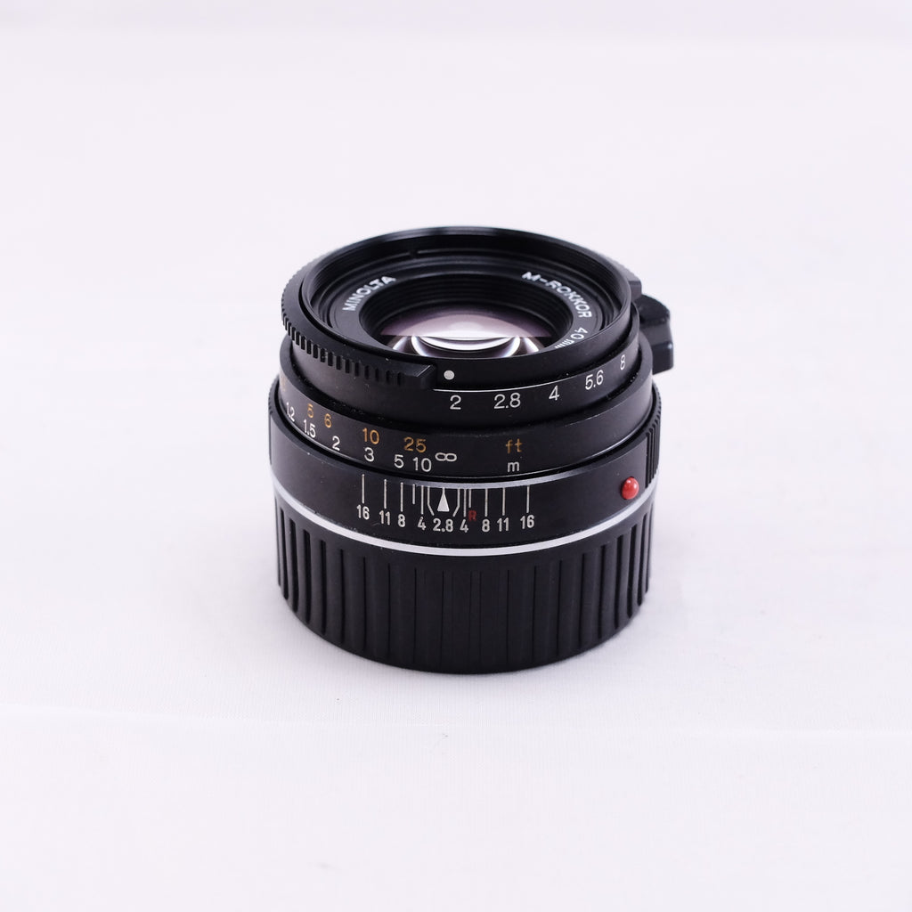 MINOLTA M-ROKKOR 40mm F2 [M]