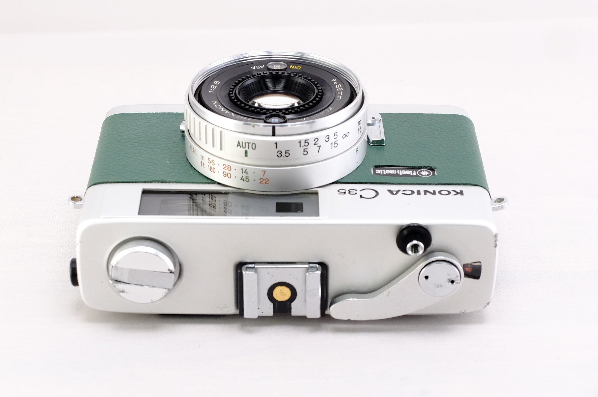 【Konica】C35 Flashmatic (Ever green) ＊整備品 #1072819821641 | 東京CAMERA
