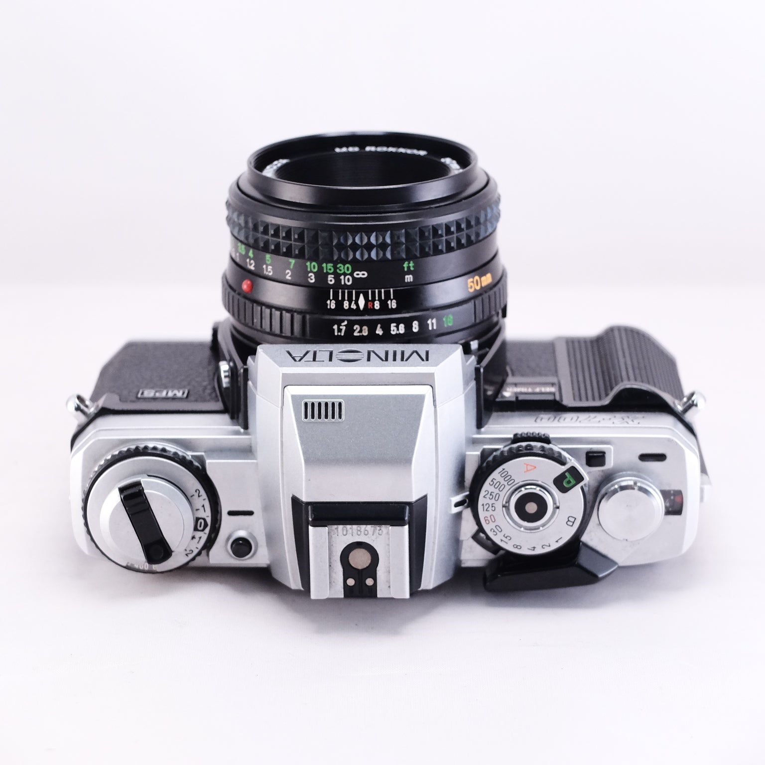 MINOLTA X-700 (Silver) + MD ROKKOR 50mm F1.7