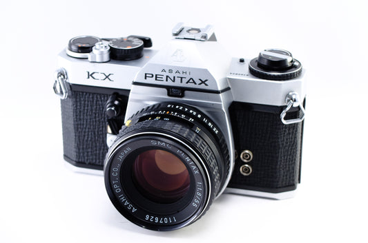【PENTAX】KX (シルバー) + SMC PENTAX 55mm F1.8 [1236681504064]