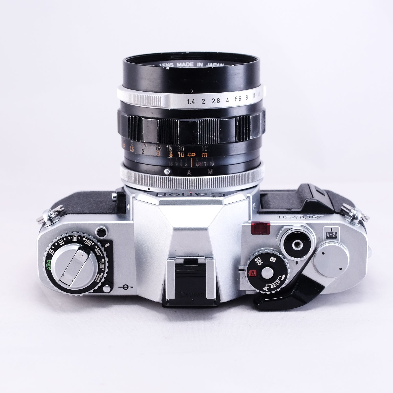 Canon AV-1 (Silver) + CANON LENS FL 50mm F1.4