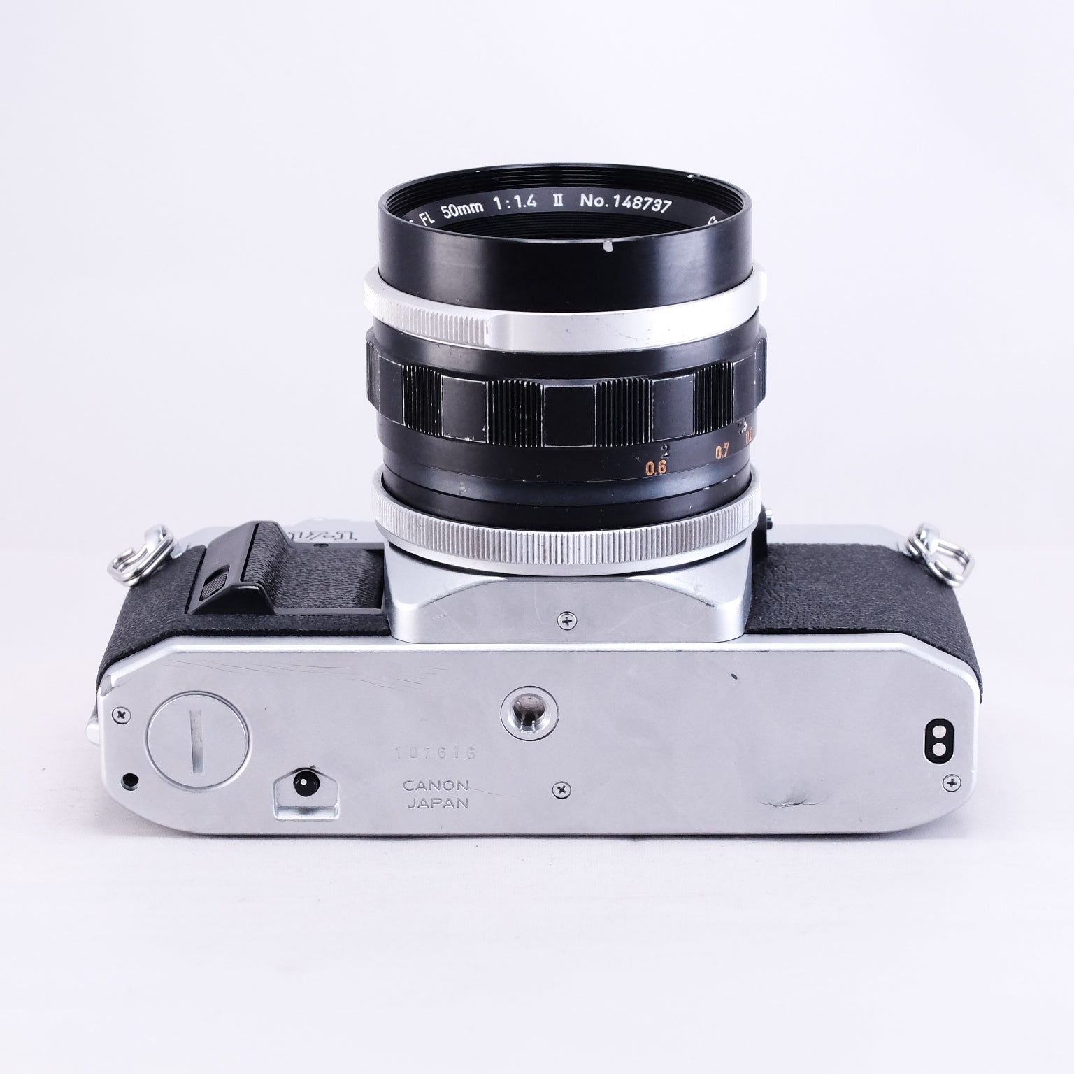 Canon AV-1 (Silver) + CANON LENS FL 50mm F1.4