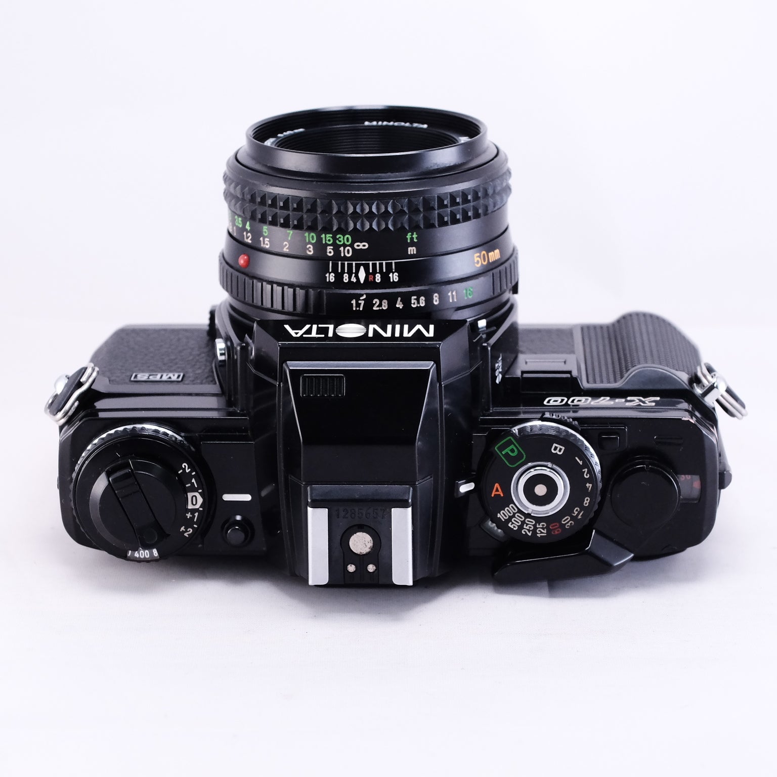 MINOLTA X-700 Black + MD ROKKOR 50mm F1.7