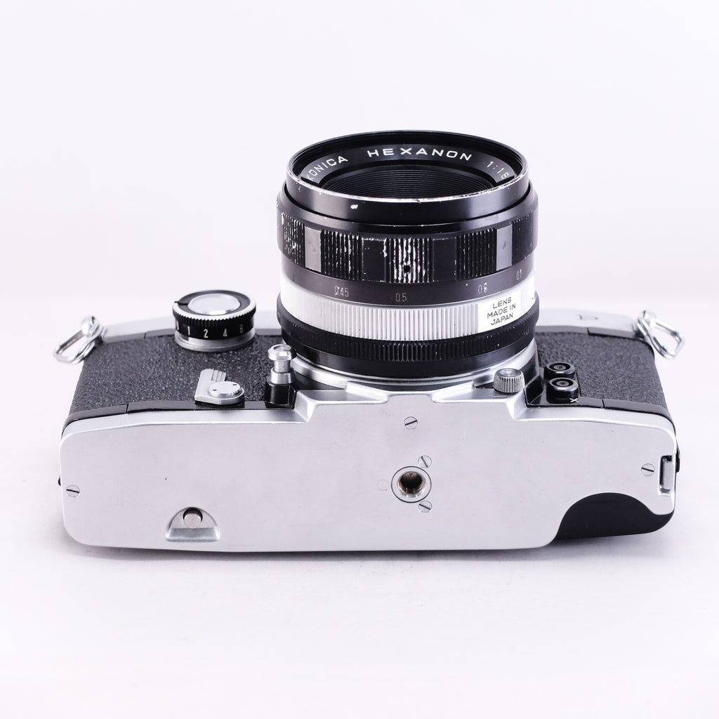 Konica AUTOREX P + HEXANON 52mm F1.8 [AR]
