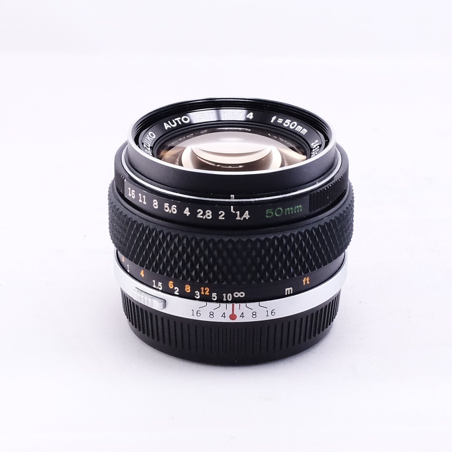 OLYMPUS OM G.ZUIKO AUTO-S 50mm F1.4 銀枠 [OM]