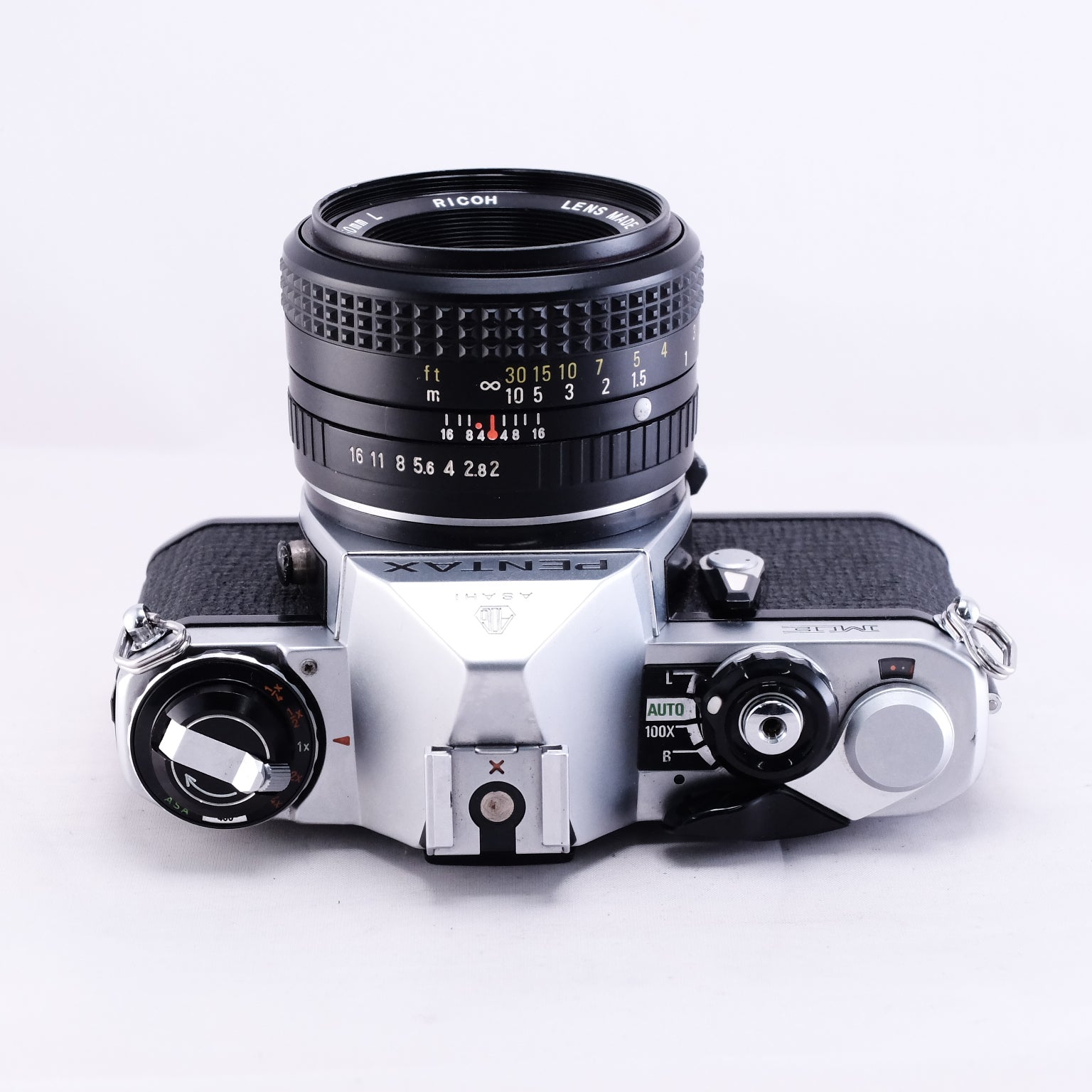 PENTAX ME (シルバー) +XR RIKENON 50mm F2 L – 東京CAMERA