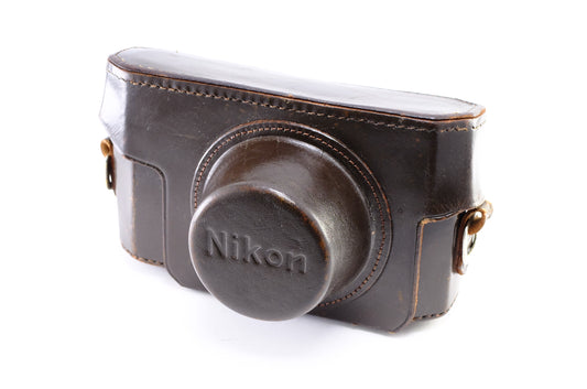 【Nikon】 S型用 純正革ケース　NIPPON KOGAKU 日本光学 [1775016814970]