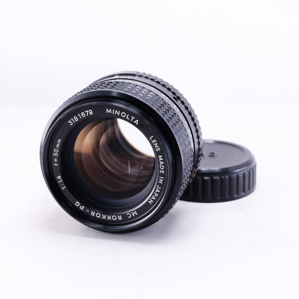 MINOLTA MC ROKKOR-PG 50mm F1.4 [SR/MD]
