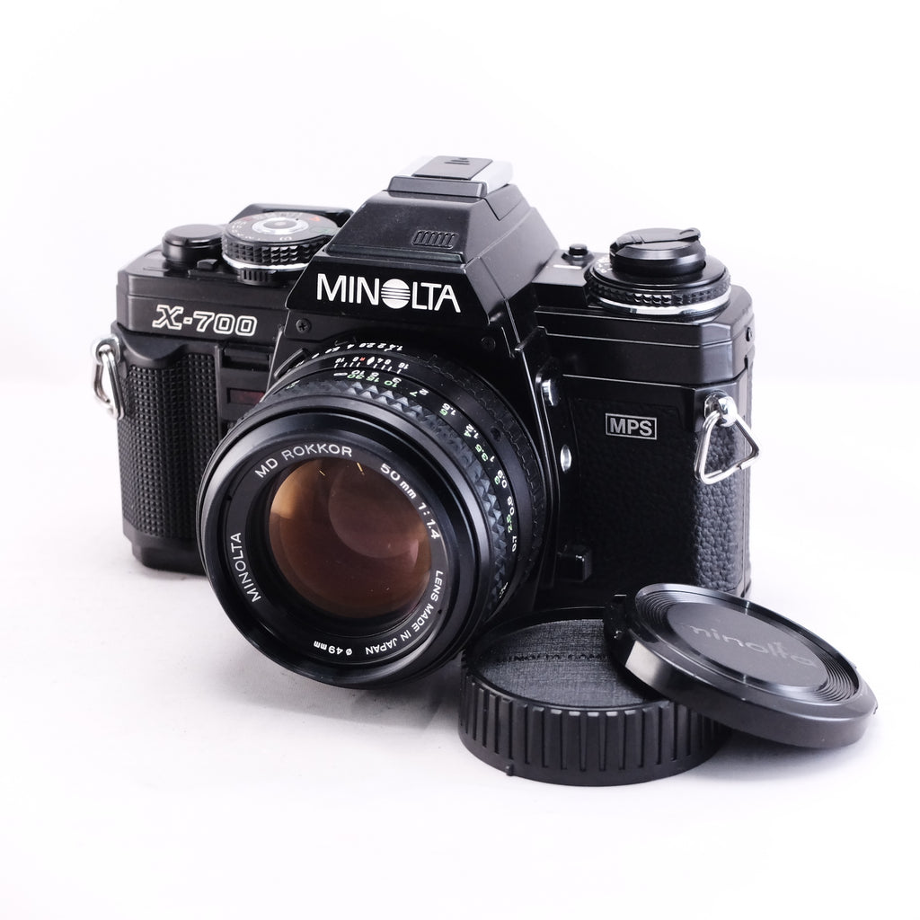 MINOLTA X-700 + MD ROKKOR 50mm F1.4 [MD]