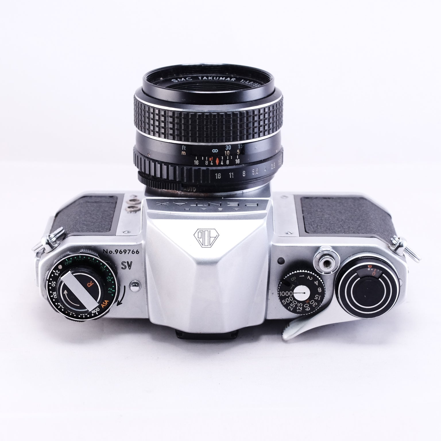 PENTAX SV (silver) + SMC TAKUMAR 55mm F1.8