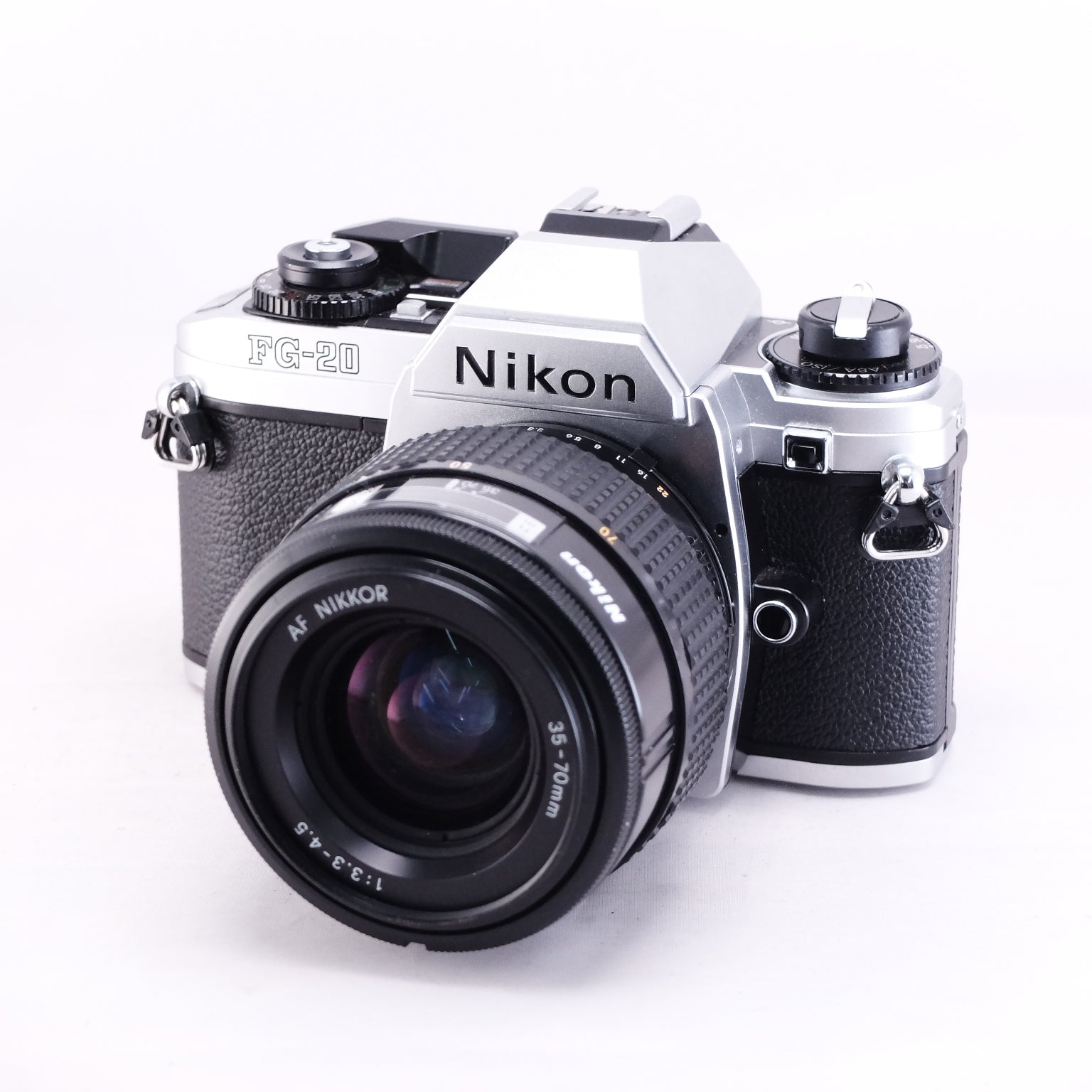 Nikon FG-20 (Silver)+ AF NIKKOR 35-70/3.5-4.5
