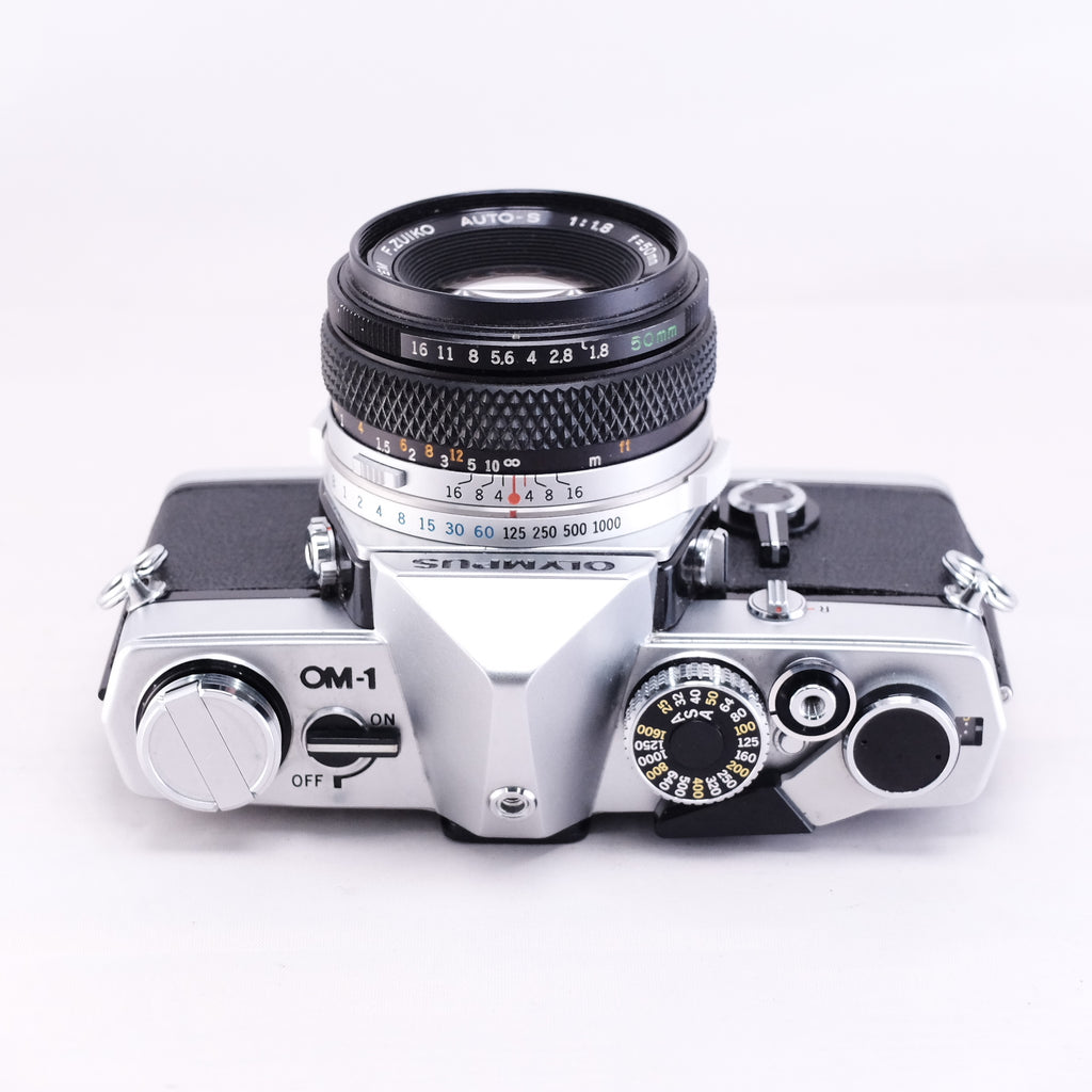 OLYMPUS OM-1 (Silver) + Zuiko 50mm F1.8
