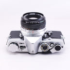 OLYMPUS OM-1 (Silver) + Zuiko 50mm F1.8