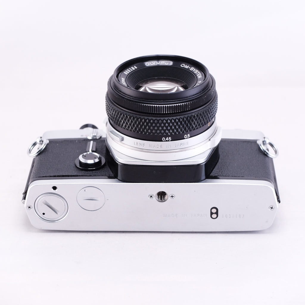 OLYMPUS OM-1 (Silver) + Zuiko 50mm F1.8