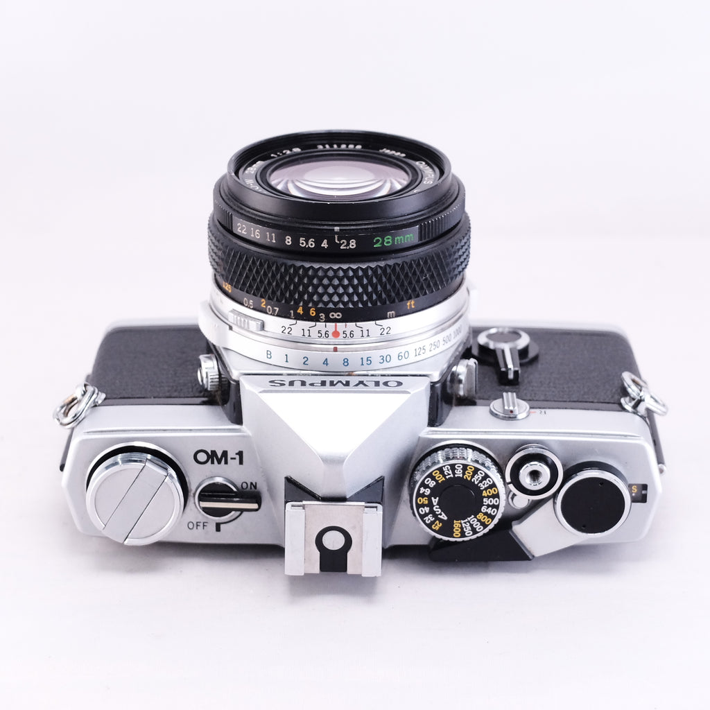 OLYMPUS OM-1 (Silver) + Zuiko 28mm F2.8