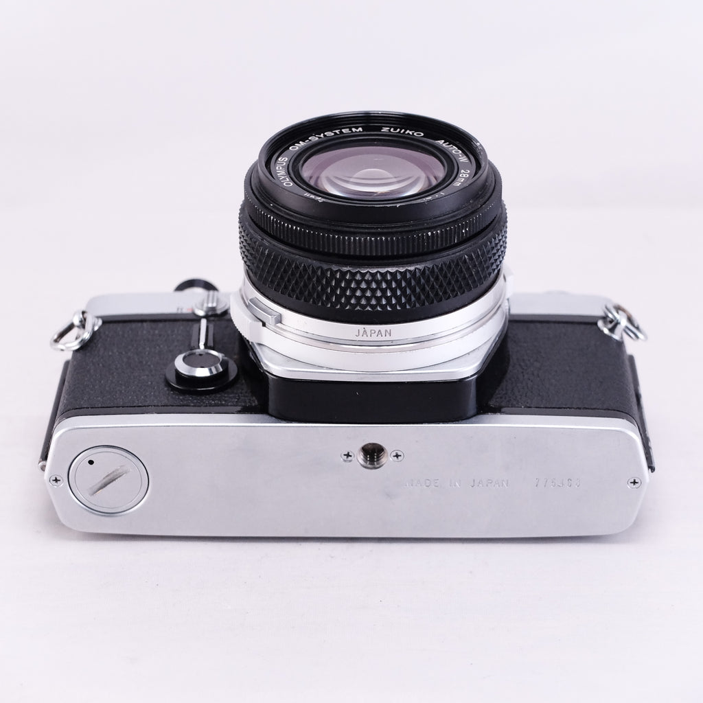 OLYMPUS OM-1 (Silver) + Zuiko 28mm F2.8