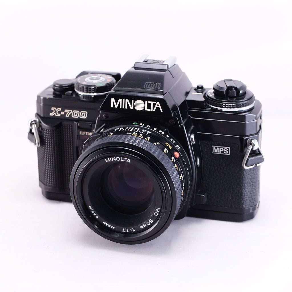 MINOLTA New X-700 + MD 50mm F1.7