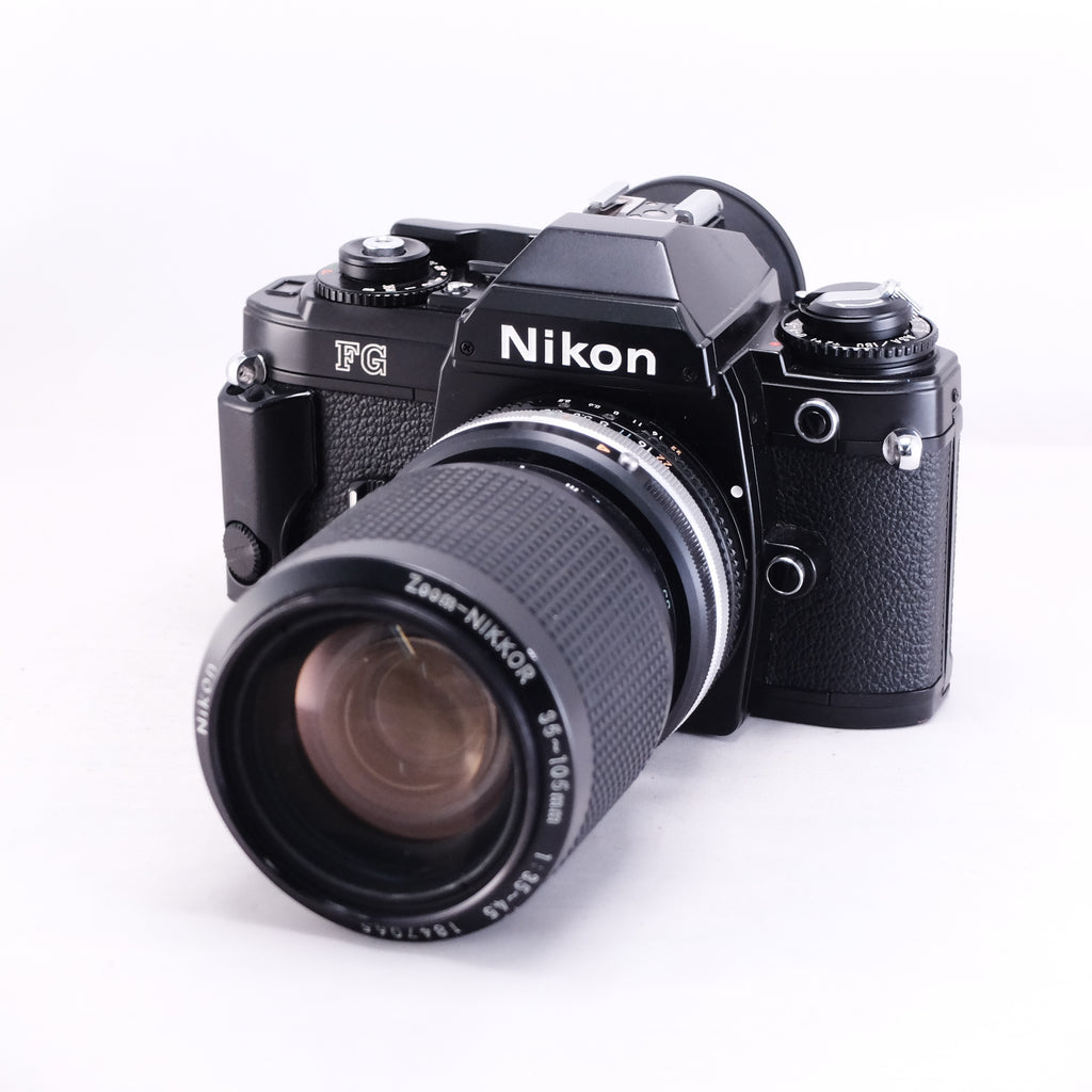 Nikon FG (Black) + Zoom NIKKOR 35-105/F3.5-4.5