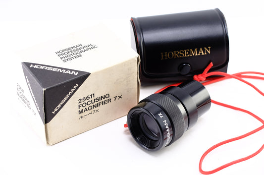 【HORSEMAN】25611 ホースマン 7倍ルーペ Focusing Magnifier 7x [1630015648668]