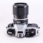 Nikon FG-20 (Silver) + Zoom NIKKOR 43-86/3.5