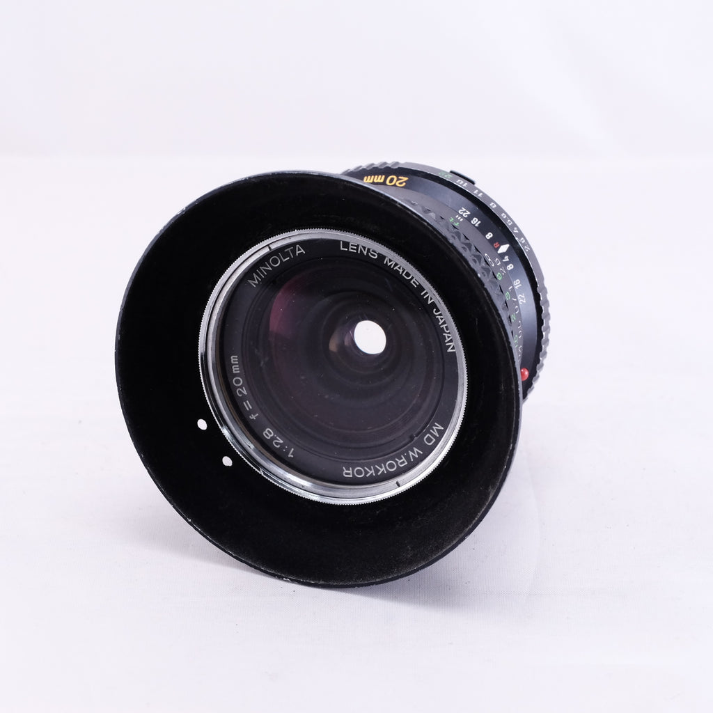 MINOLTA MD W.ROKKOR 20mm F2.8 [MD]