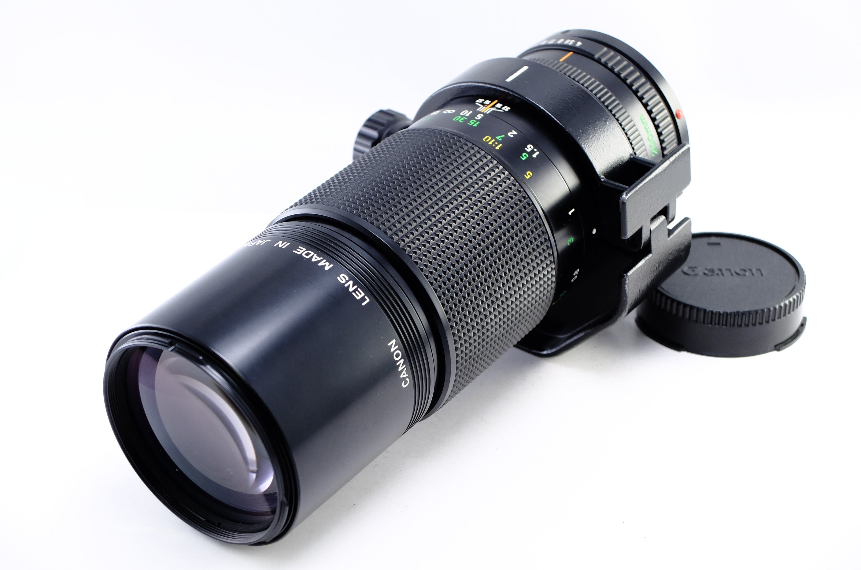 Canon】New FD MACRO 200mm F4 三脚座付き [キヤノンFDマウント] [1341015392965] – 東京CAMERA