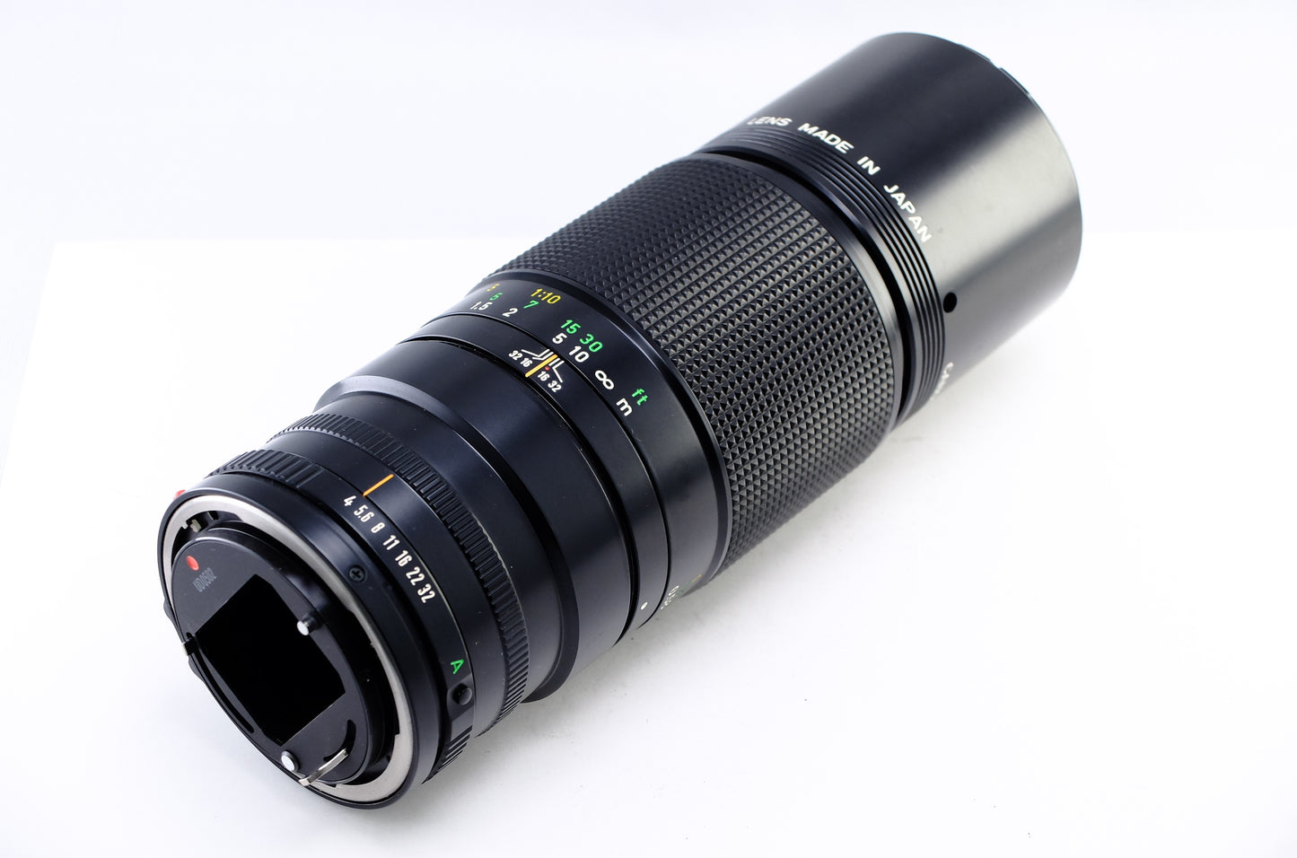 【Canon】New FD MACRO 200mm F4 三脚座付き [キヤノンFDマウント]