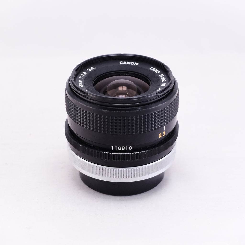 Canon FD 28mm F2.8 S.C. [FD]